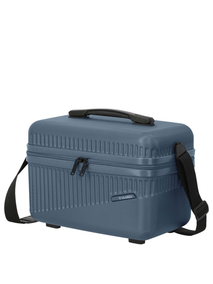 travelite Bali - Beautycase 36 cm (schwarz) in blau günstig kaufen onesize