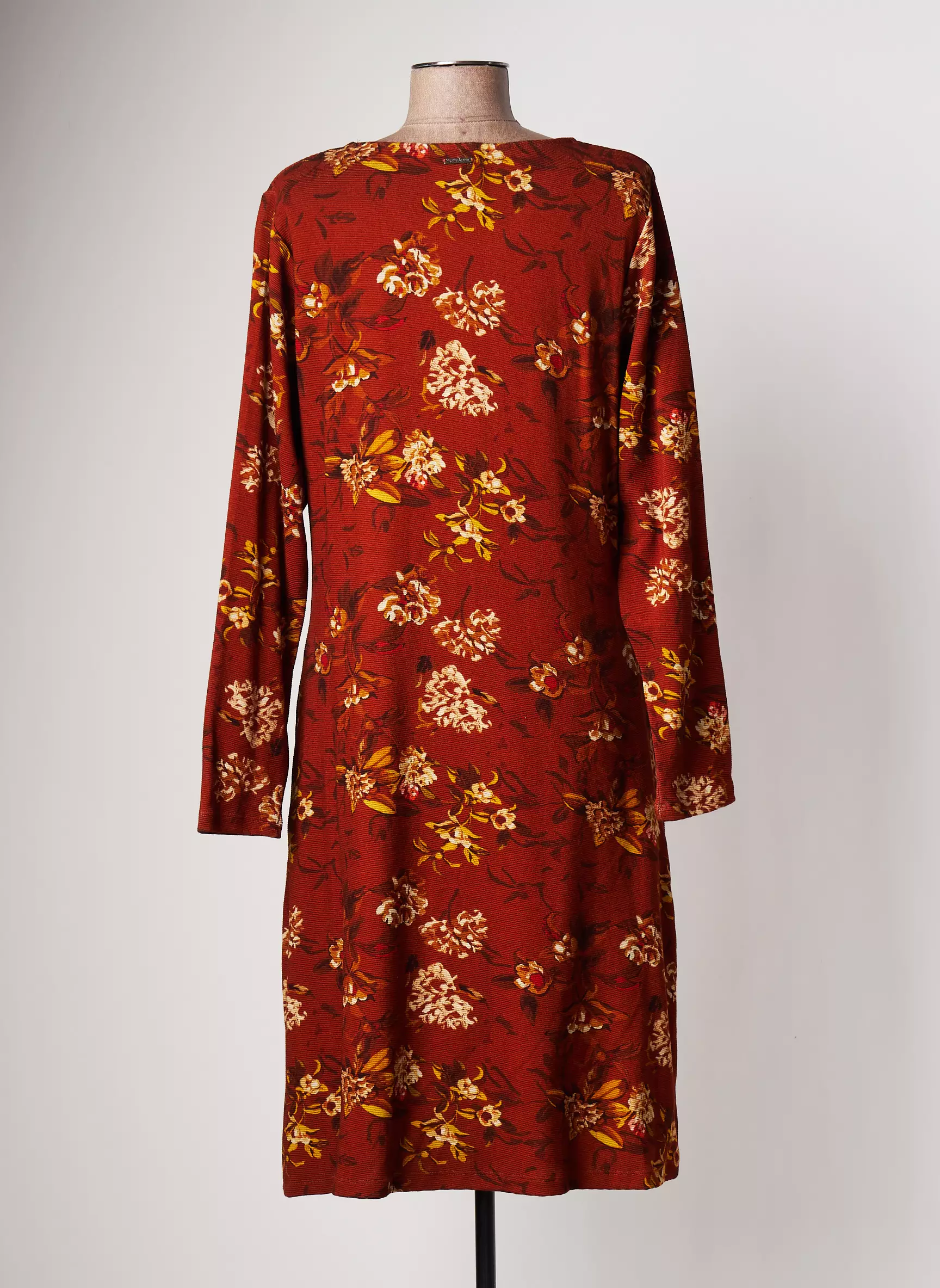 Agathe   Louise Robes Mi Longues Femme couleur marron