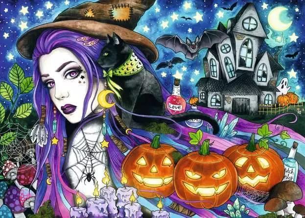 Puzzle 1000 Teile - Halloween Magic