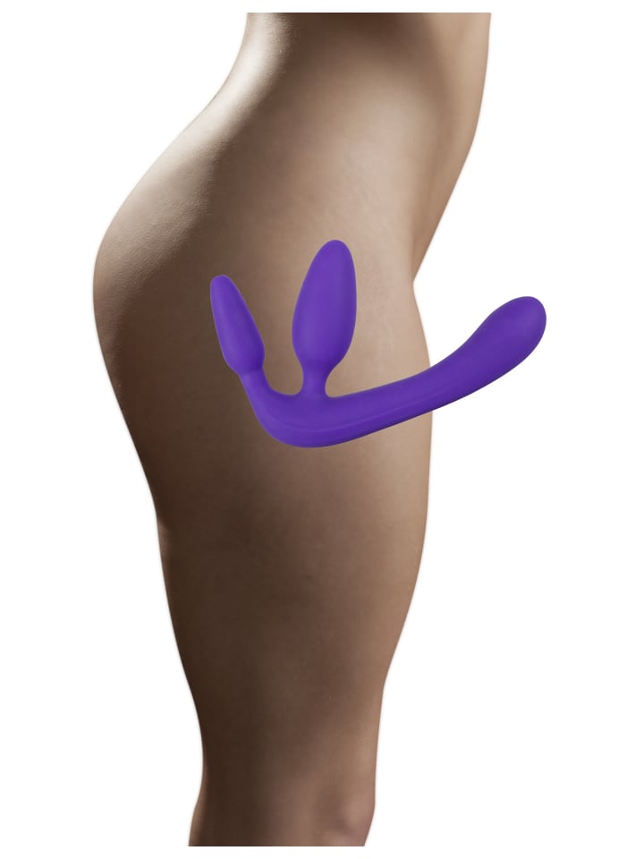 You2Toys Dildo Strapless Strap-On Triple Teaser in lila günstig kaufen 20 cm