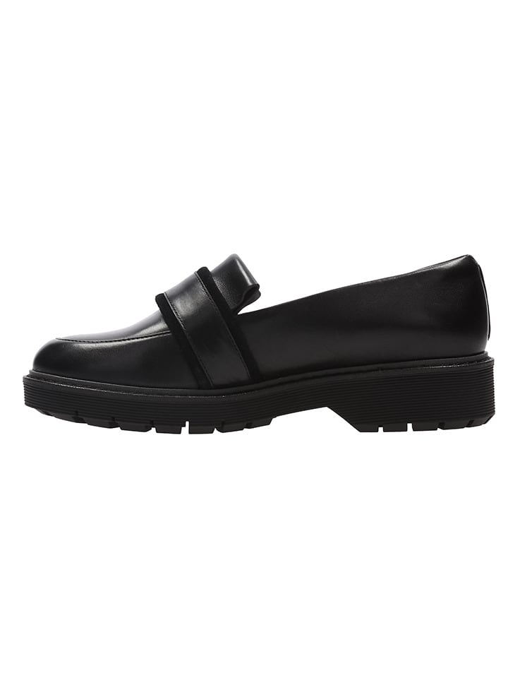 Clarks Leder-Slipper 