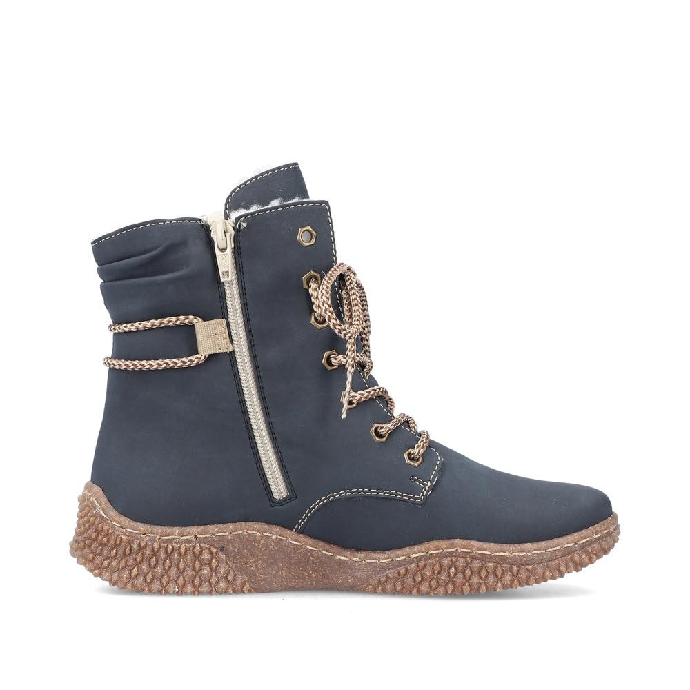 RIEKER Komfort Sandalen blau