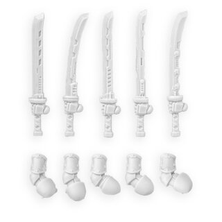Cyber Samurai Vibro Katanas - Left (5)