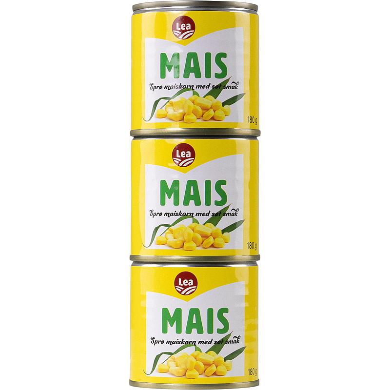 Lea Mais 3-pk 3x180 g LEA
