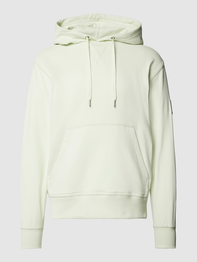 Hoodie mit Badge in mint