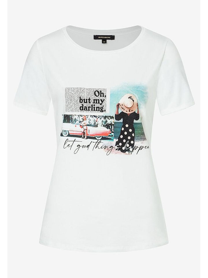 More & More Shirt in Weiß günstig kaufen