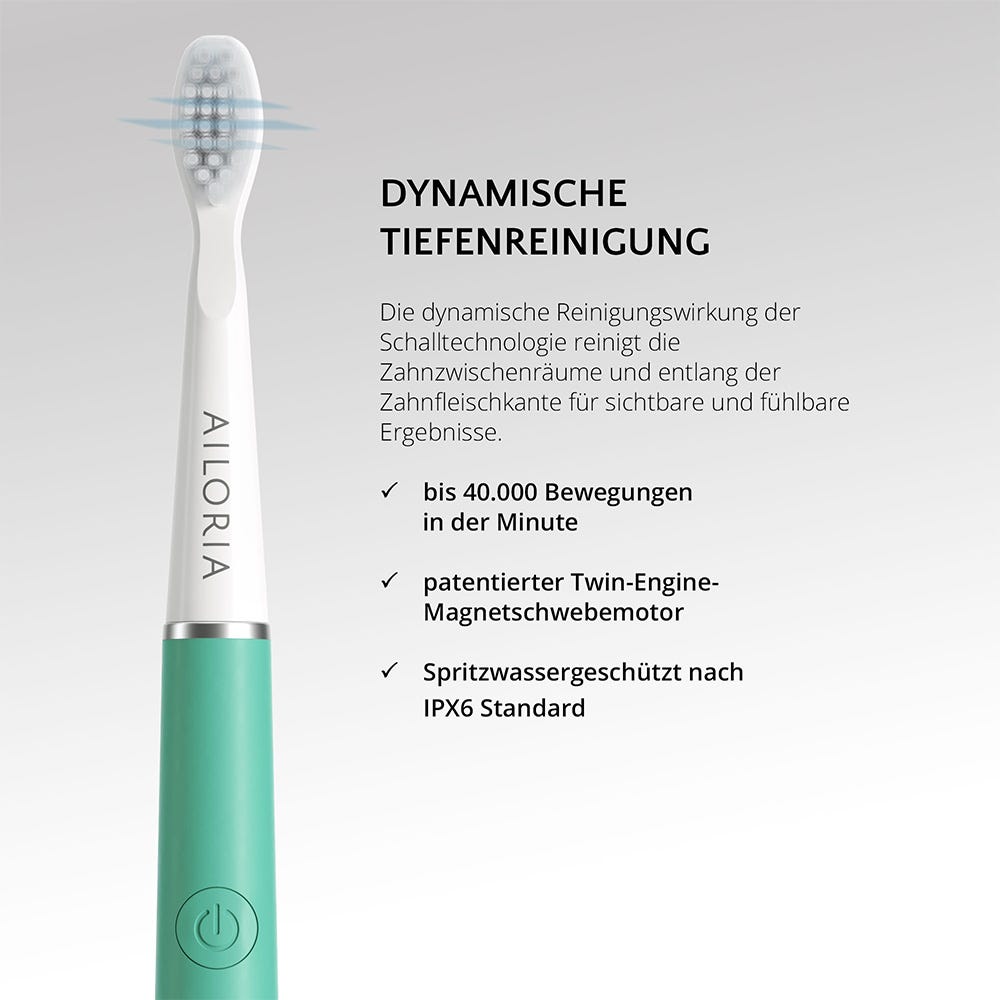 Ailoria Pro Smile Schallzahnbürste Mint