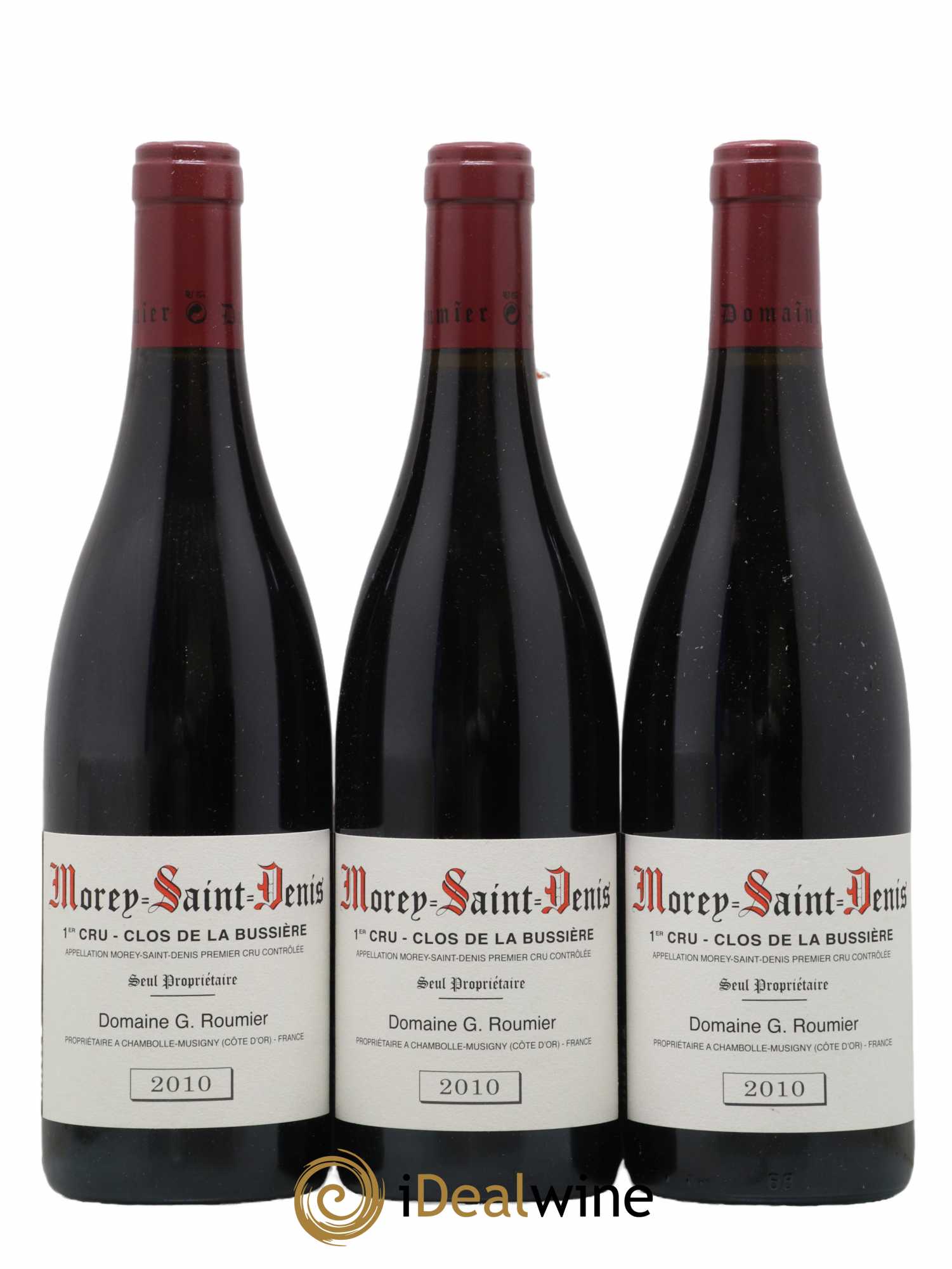 Morey Saint-Denis 1er Cru Clos de la Bussière Georges Roumier (Domaine)  2009 - Lot de 3 Bouteilles