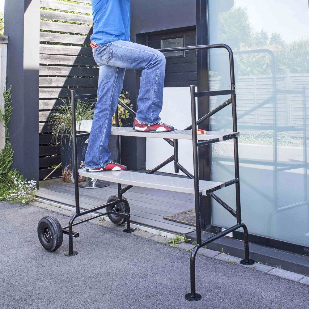 BRAST Arbeitsgerüst Arbeitsbühne Gerüst Baugerüst Rollgerüst Malerbühne Leiter Fahrgerüst