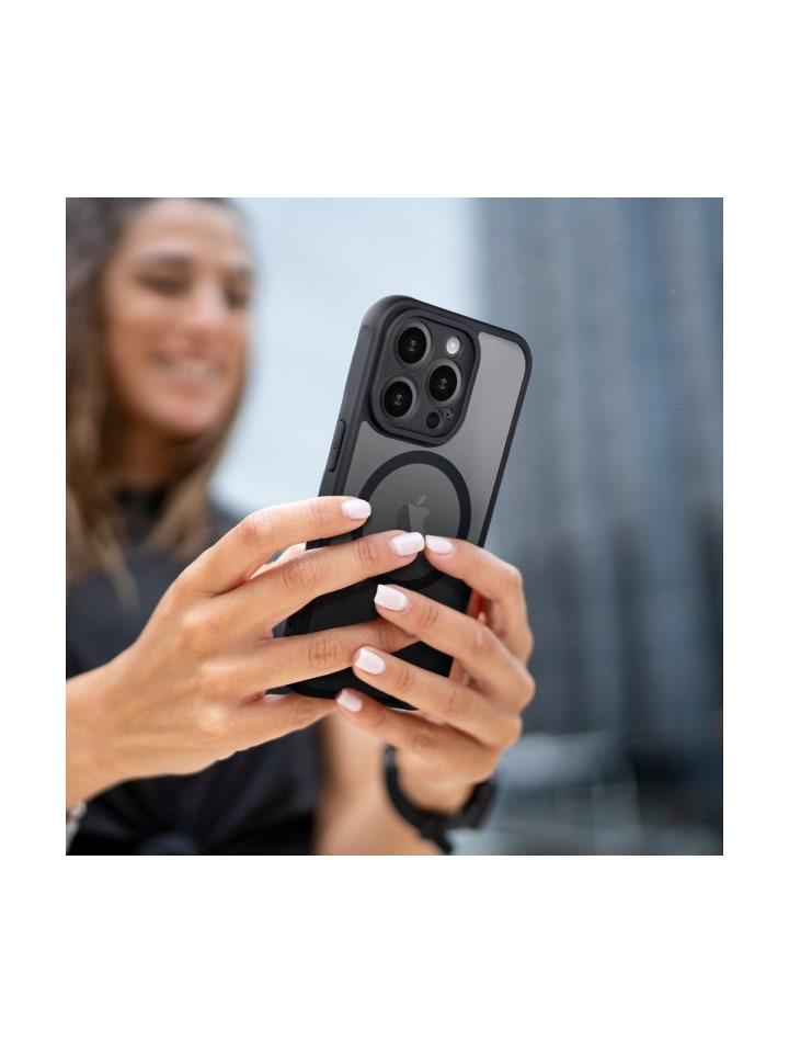 COFI 1453 FULL MATTE MAG COVER Hülle MagSafe für iPhone 16 Pro Max in Schwarz günstig kaufen onesize