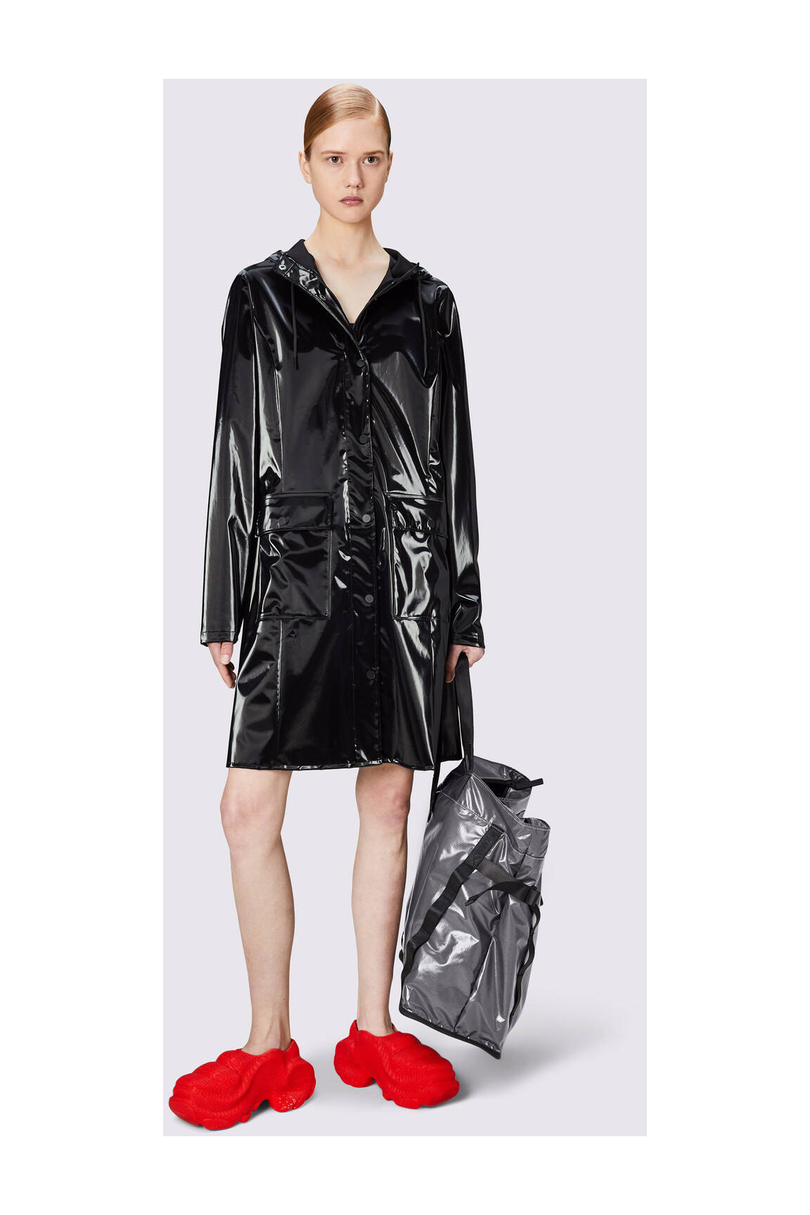 Rains Impermeables Trenchs Femme couleur noir