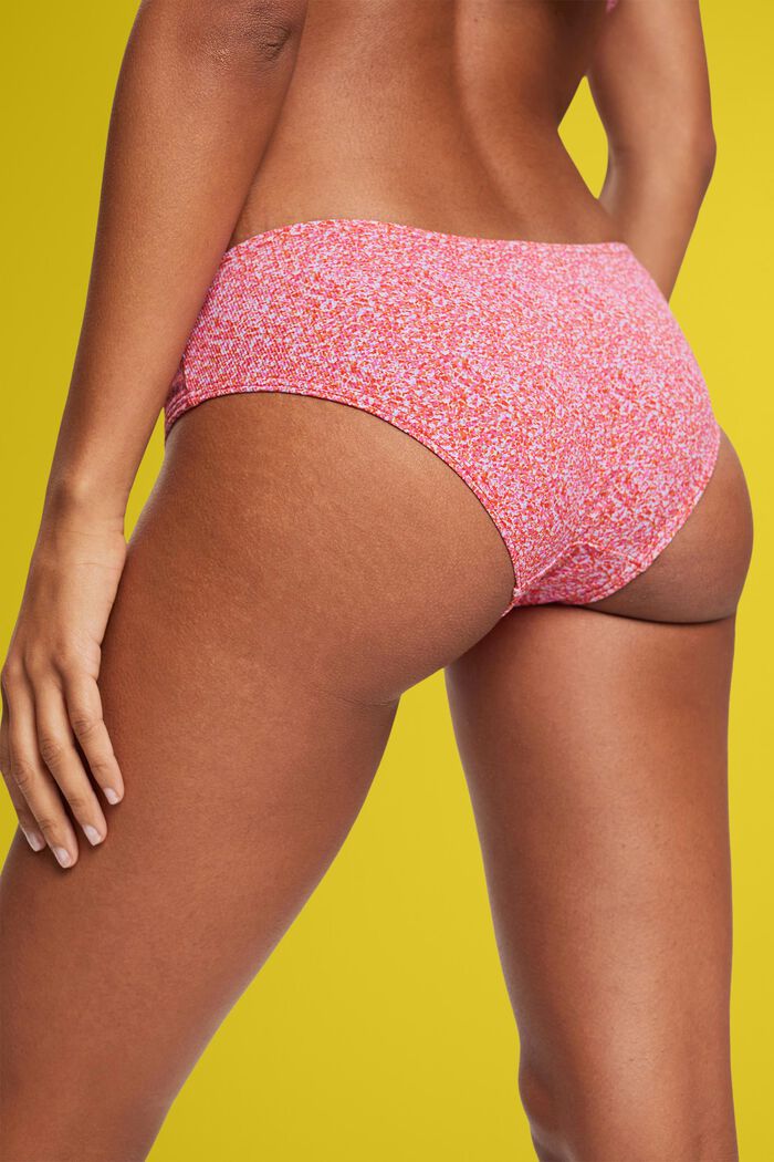 Bikini-Hipster mit Allover-Print
