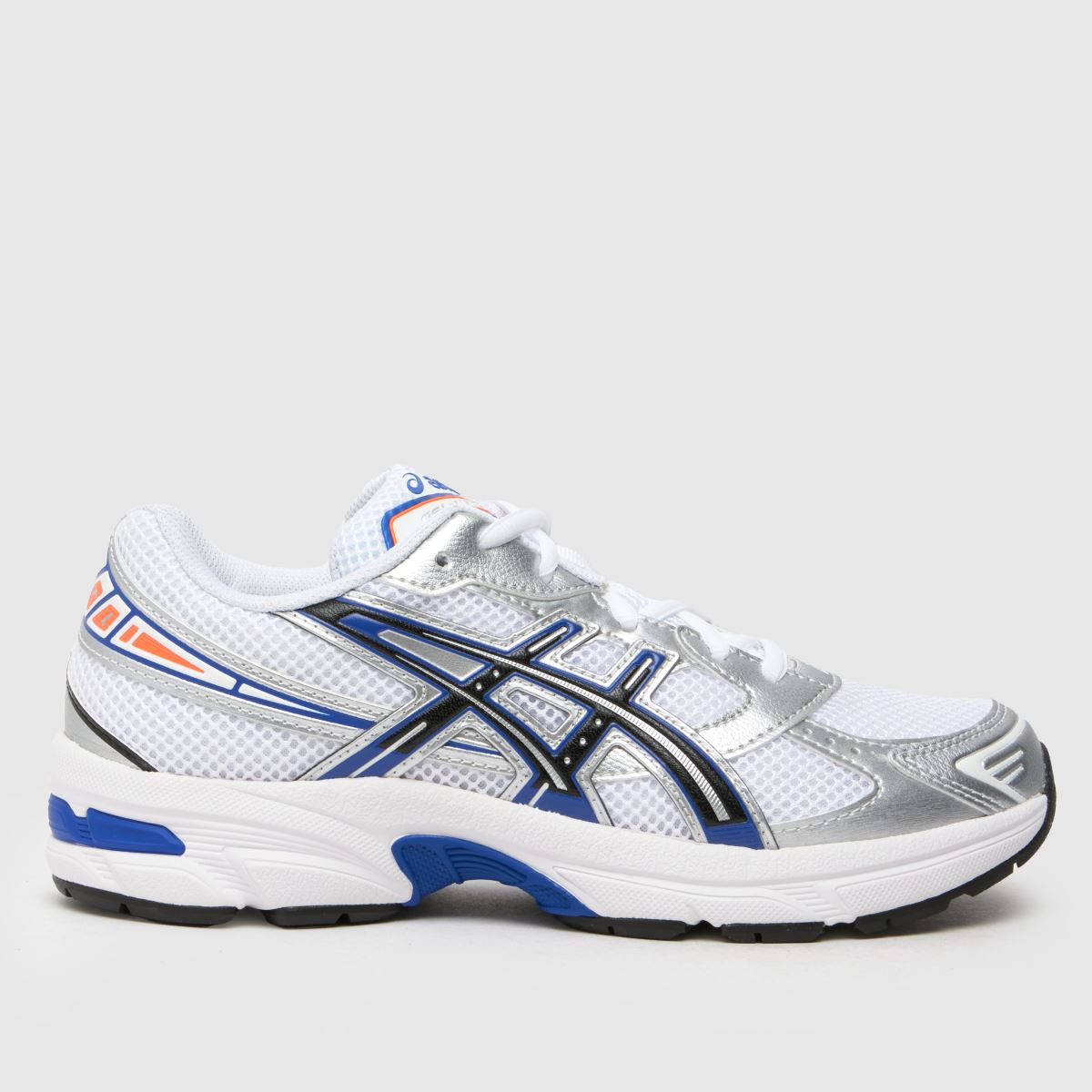 ASICS vita & flerfärgade blå gel-1130 ungdomsskor