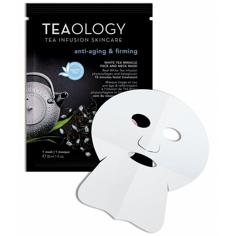 Teaology White Tea Miracle Face & Neck Mask 6x 30 ml