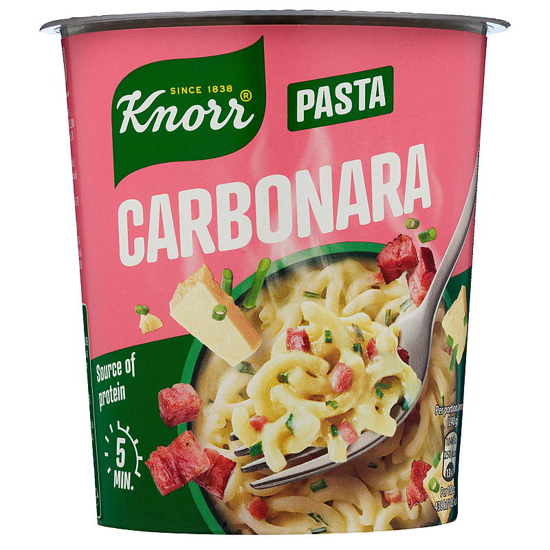 Knorr Carbonara 63 g snack pot Knorr