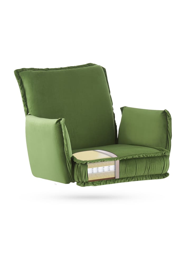 B&D Home Esszimmerstuhl JÜRGEN in Grün - (B)63 x (H)84 x (T)63 cm günstig kaufen onesize