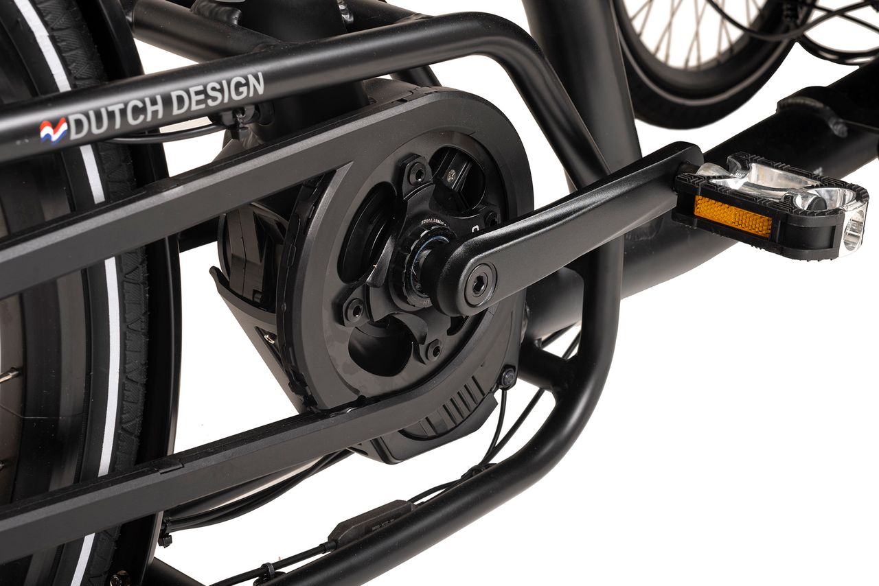 VOGUE Cargo E-Bike Avenger schwarz 250W 36V/15 Ah Li-Ion-Akku 8 Gänge
