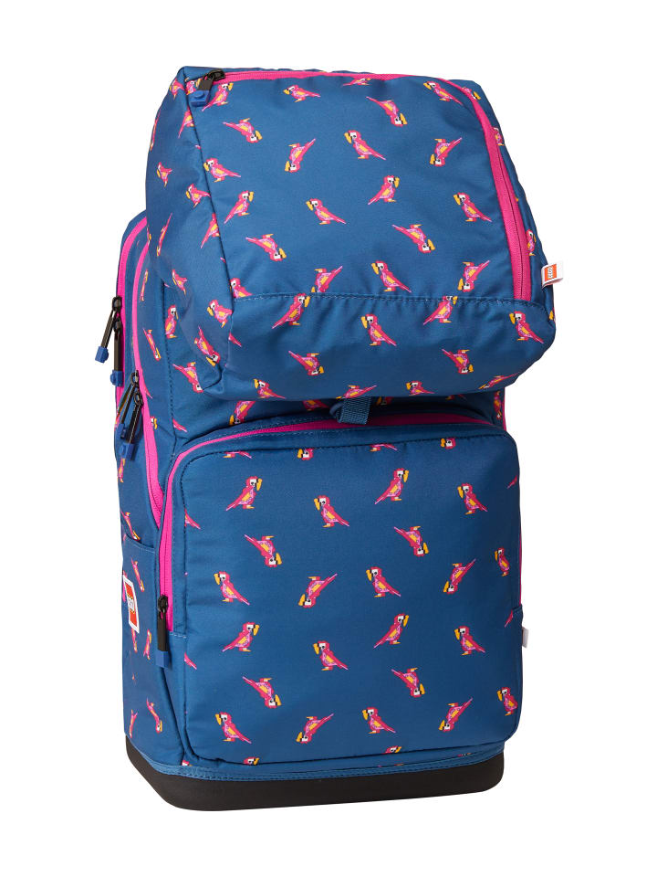 LEGO® Bags Schulrucksack Set Maxi in blue pink günstig kaufen onesize