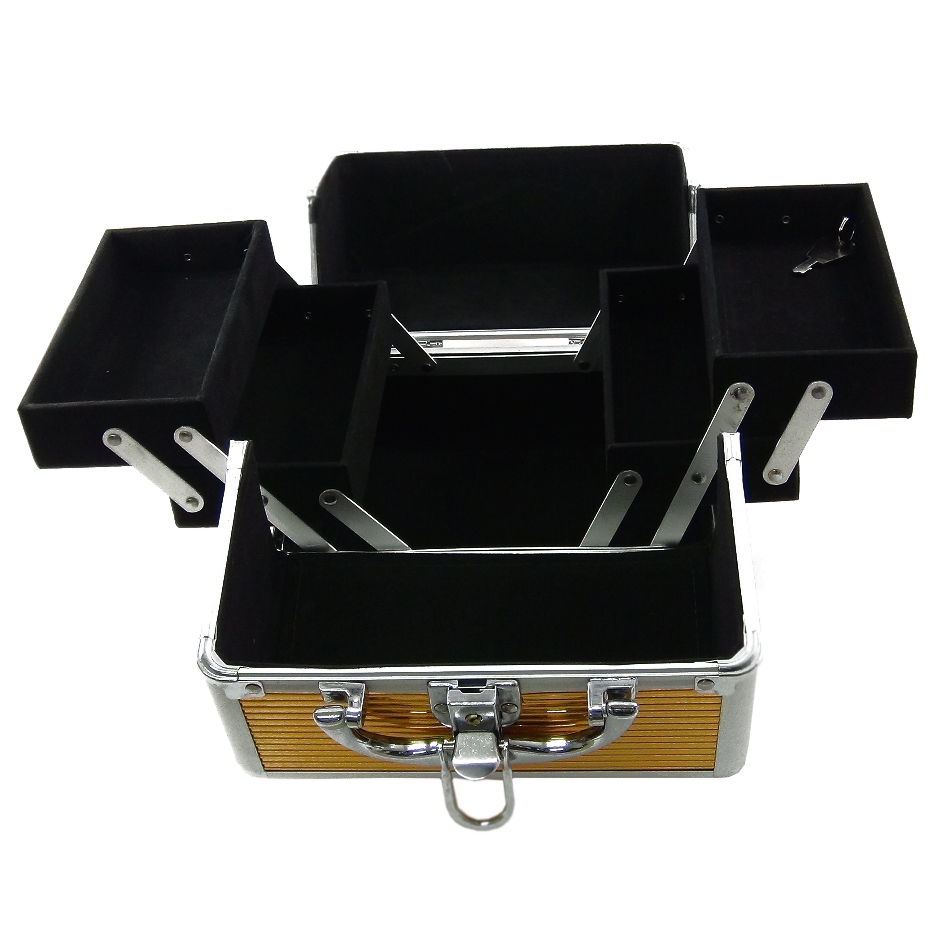 Dynasun Kosmetikkoffer BS35 GOLD, BS35 21x17x17cm Gold Professionelles Designer Beauty Case