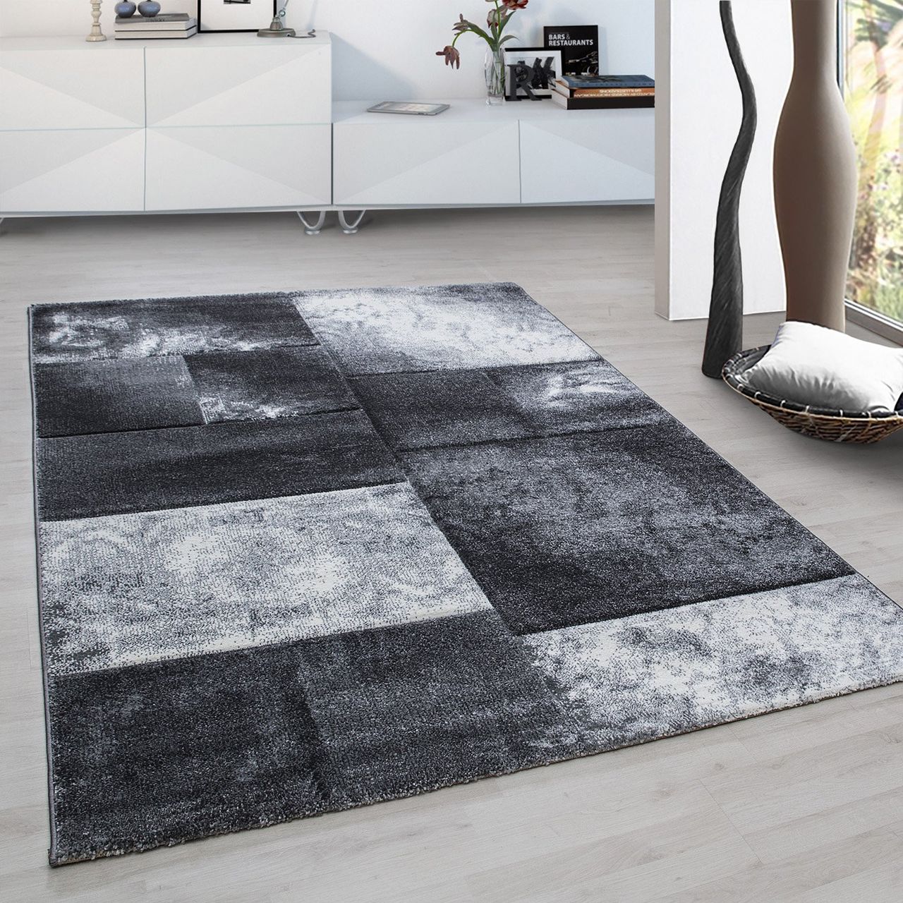 Ayyildiz Teppich, HAWAII 1710, GREY, 200 x 290 cm