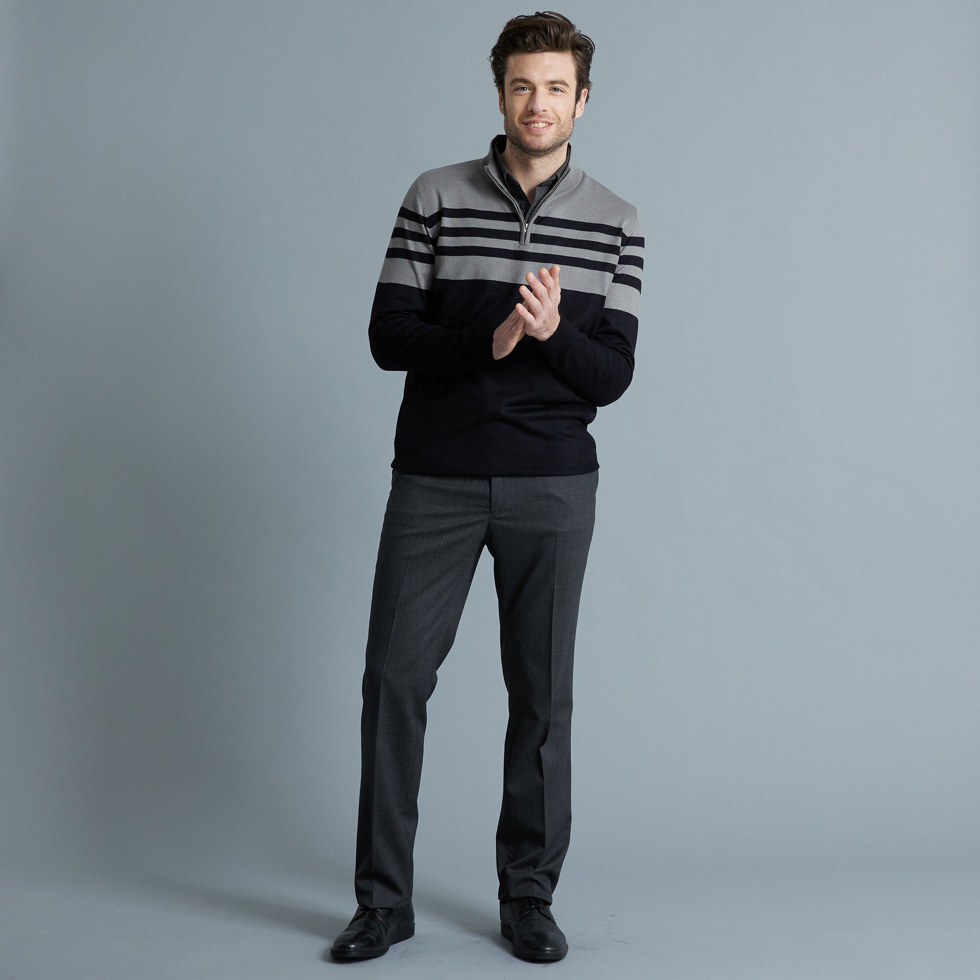 Pantalon taille réglable sans pince