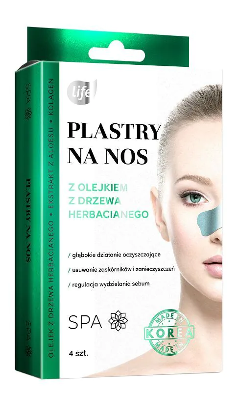 Life Plasters trake za dubinsko čišćenje nosa s ekstraktom čaja