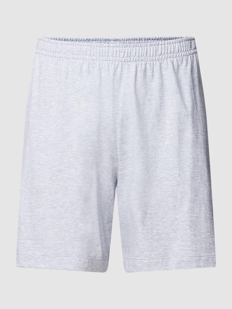 Pyjama-Hose mit elastischem Bund Modell 'RINGWOOD' in hellgrau meliert