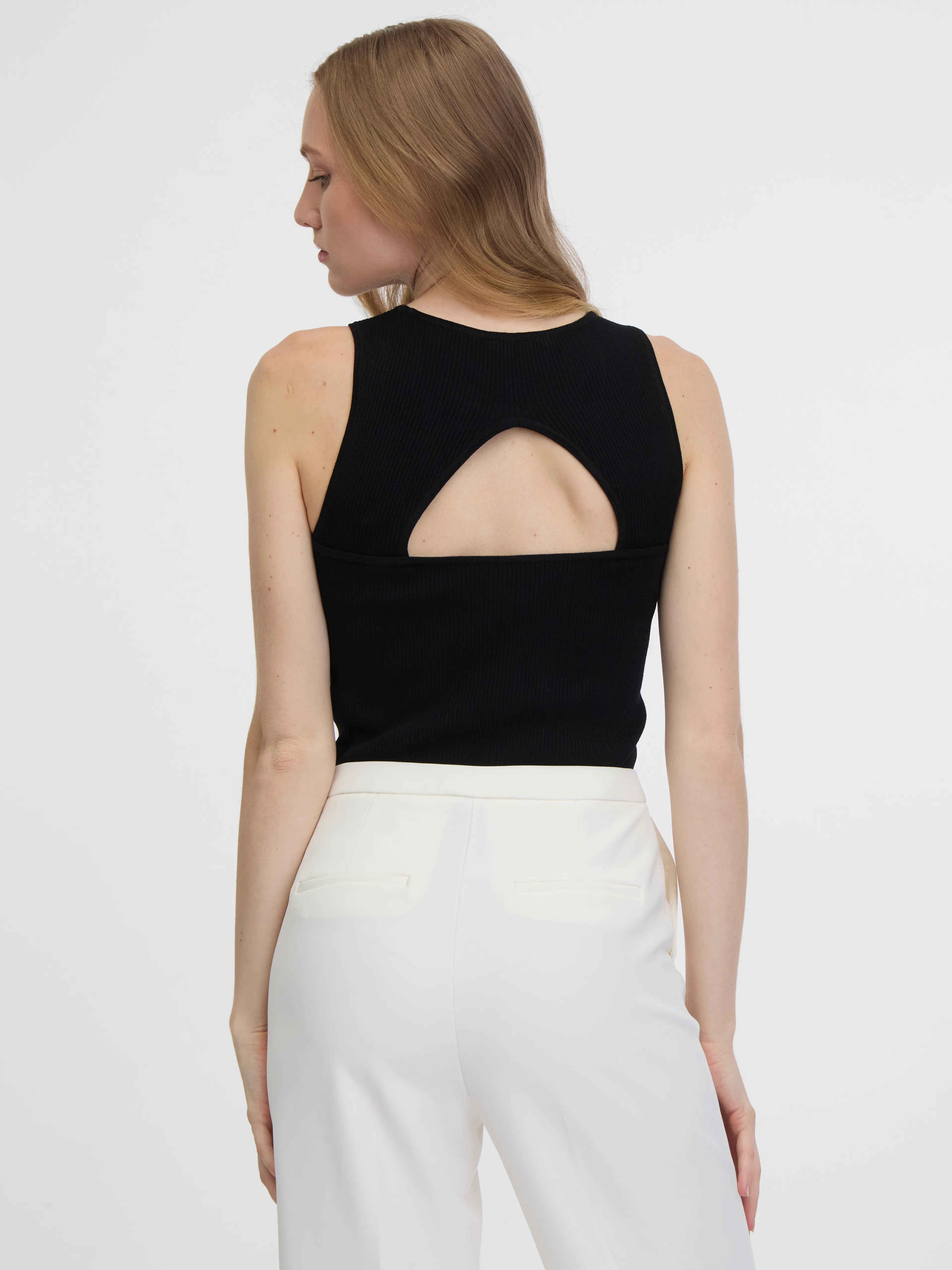 Schwarzes Damen-Tank-Top ORSAY