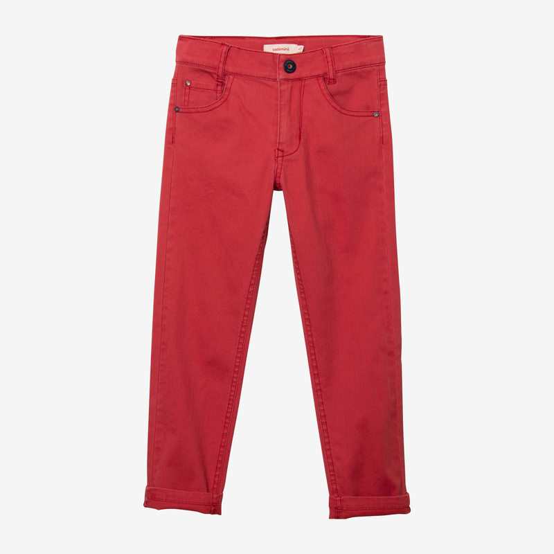 Jean garçon tomette rouge Catimini