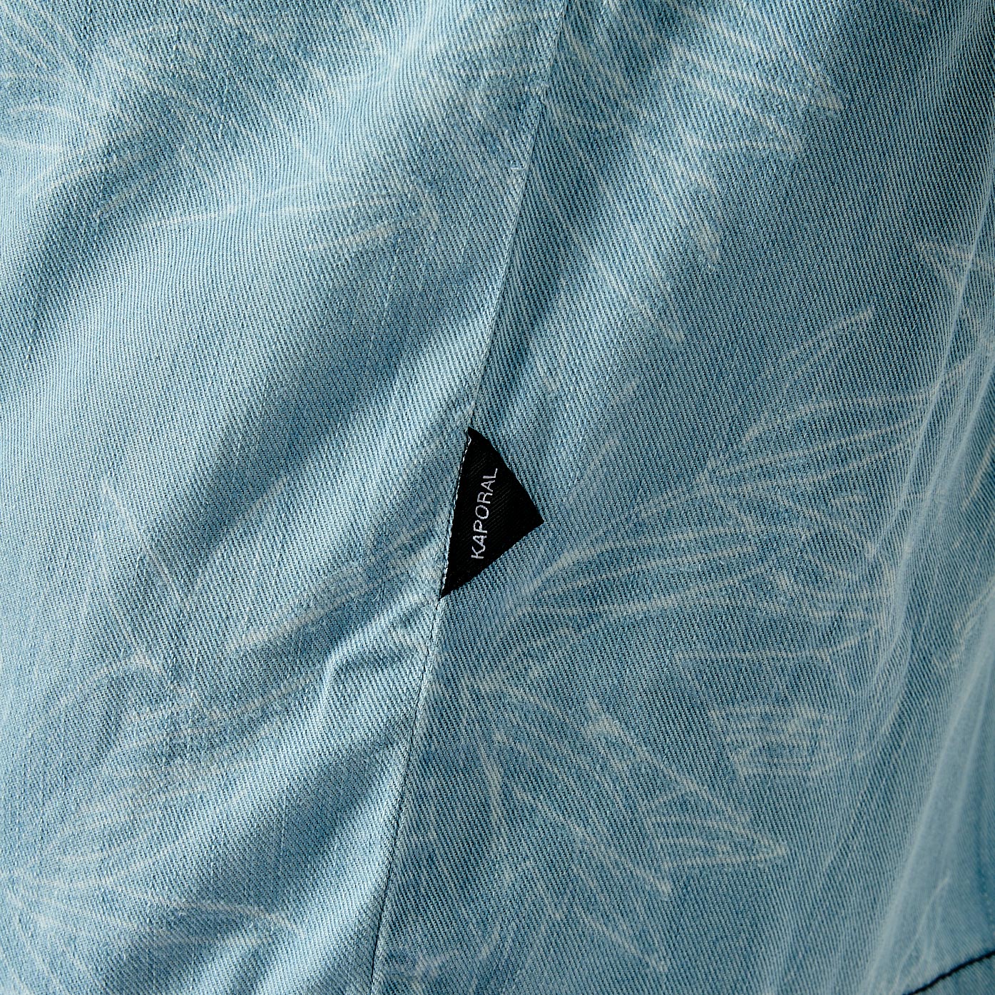 DILON  Chemise en jean fleurie homme
