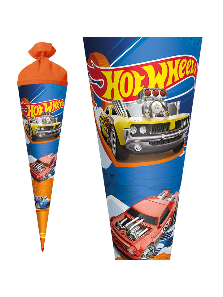 ROTH Schultüte groß Hot Wheels 70 cm in Orange günstig kaufen onesize
