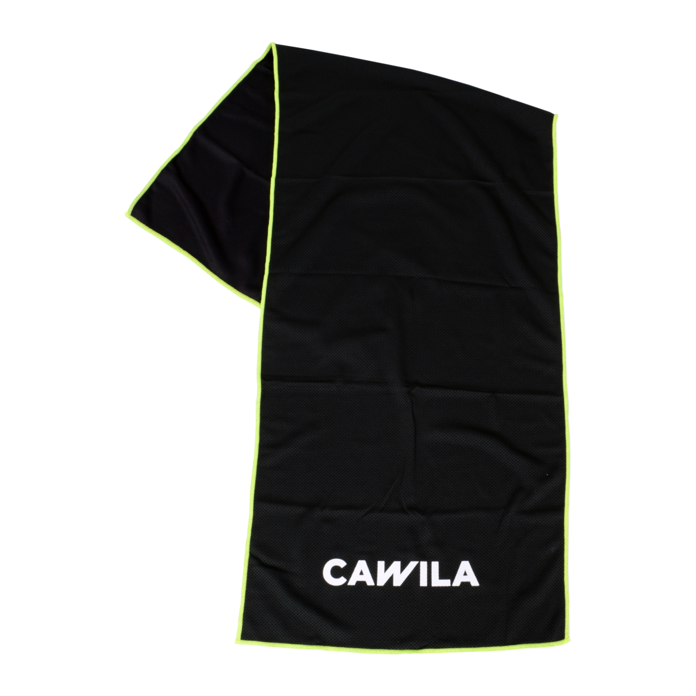 Cawila Academy Ice kühlendes Handtuch Schwarz Gelb