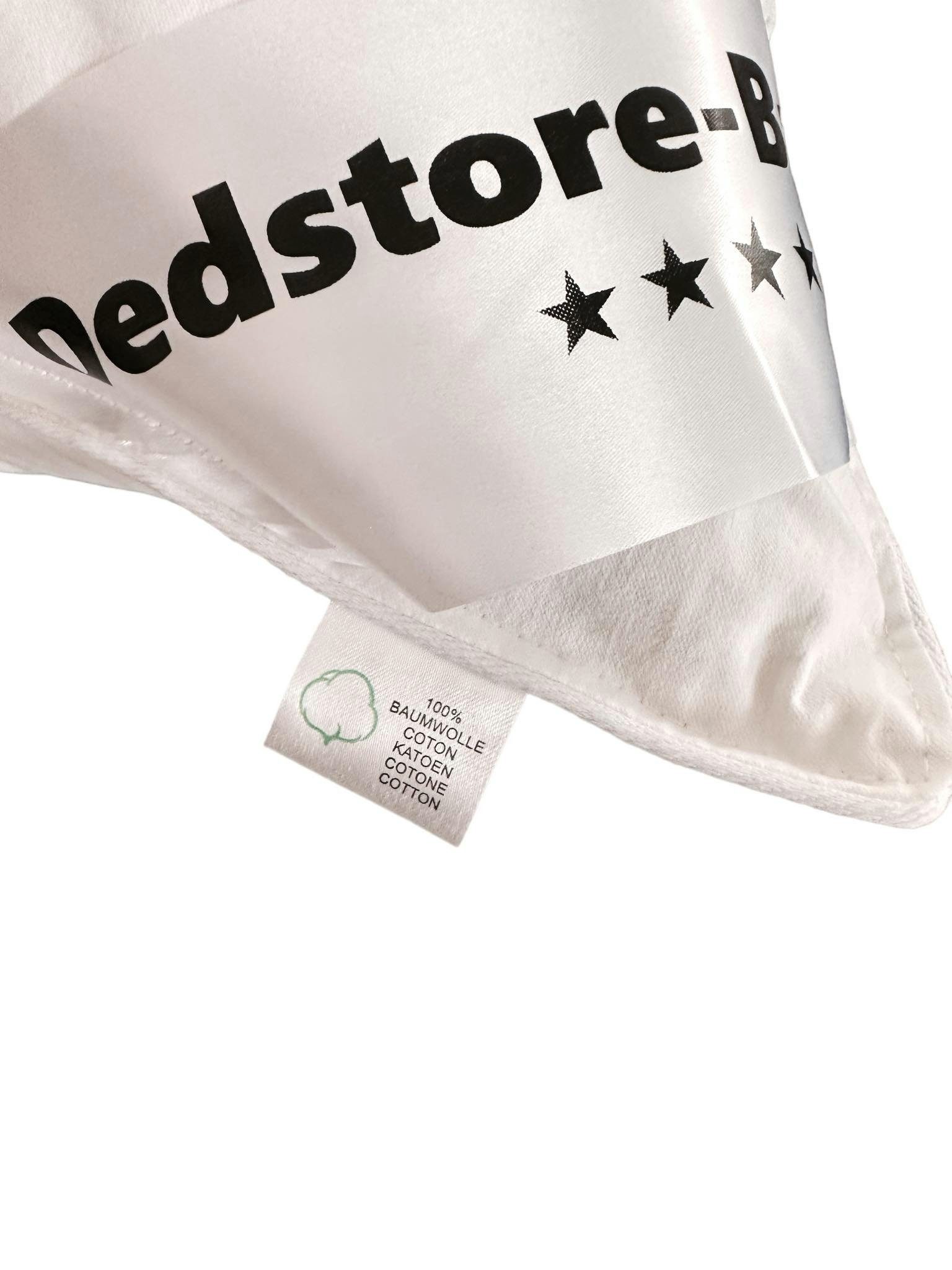 Gänsefederkopfkissen Kissen 80x80cm 1500g 2er Set, Dedstore-Baby, Füllung: Gänsedaunen, Gänsefedern, Bauchschläfer, Rückenschläfer, Seitenschläfer, 2er Set, Set Preis, 2 Stück Komplett Set Preis, Allergiker geeignet