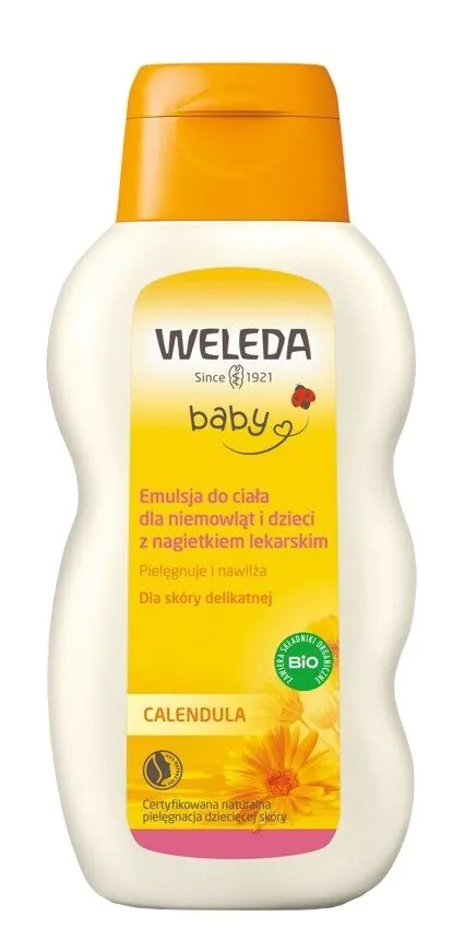 Веледа лосион за тело са невеном за бебе и децу са невеном