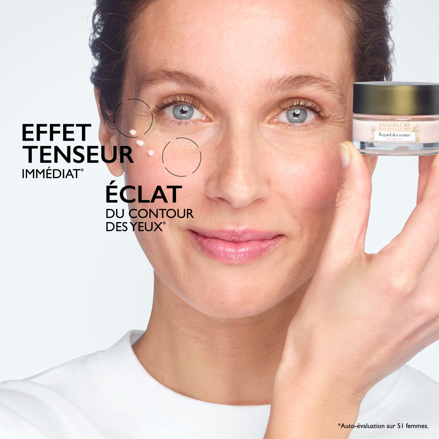 Sanoflore Reines Contour des Yeux Anti-Age et Anti-Poches
