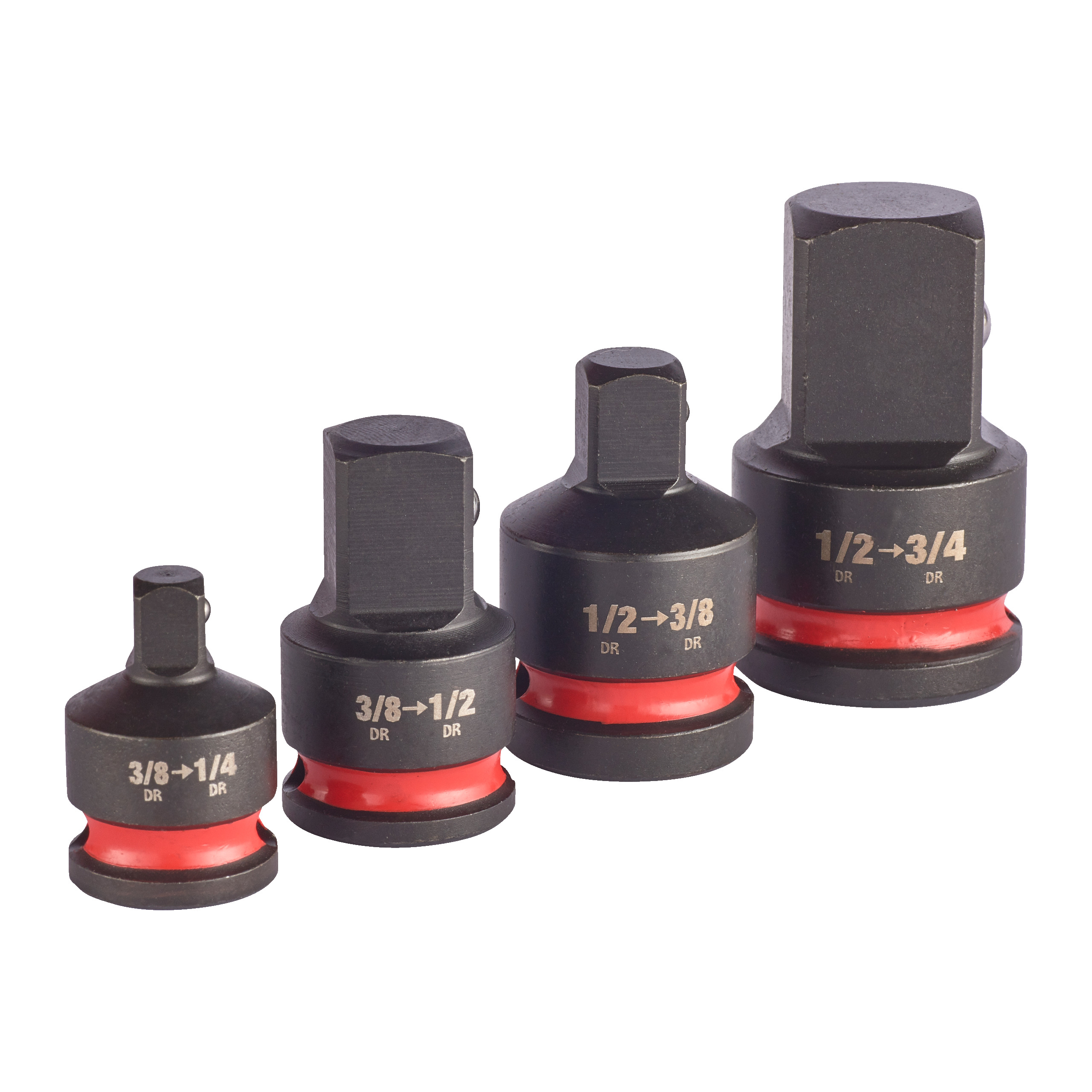 Milwaukee-lisävarusteet 4932480356 Sovitin SHOCKWAVE™ kuusiokolosarja, 4 osaa