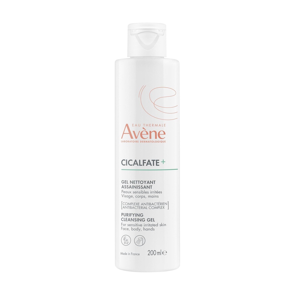 Avène Cicalfate+ Gel nettoyant assainissant 20 0 ml Gel douche/Gel lavant