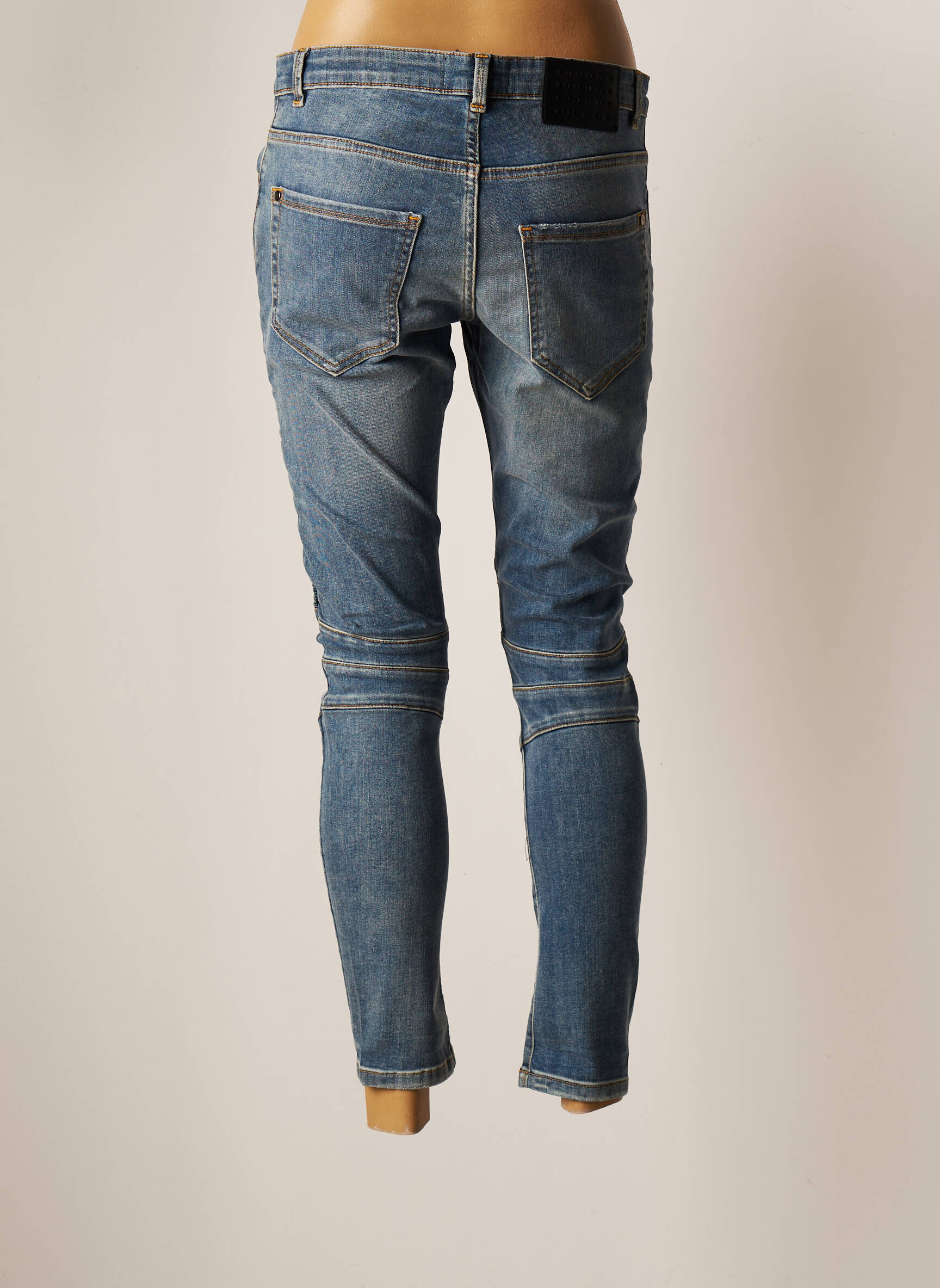 Unique Dnm Jeans Coupe Slim Femme couleur bleu