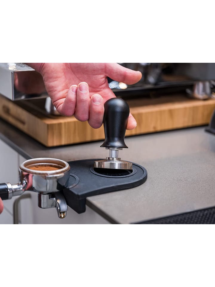 Buddy's Bar Tampermatte mit Latte Pen in Schwarz, Maße: 12,6x14x17 cm günstig kaufen onesize