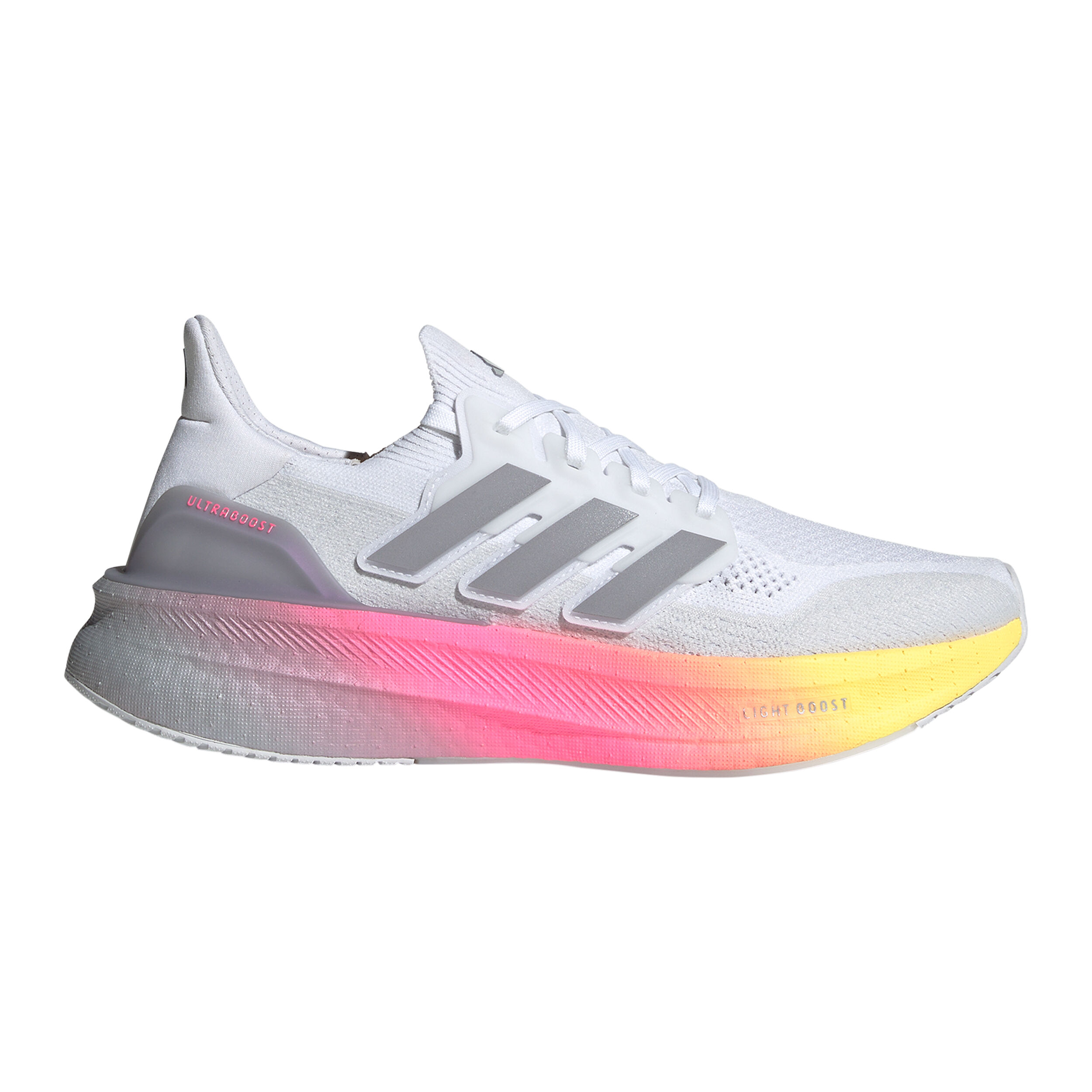 Ultraboost 5 Neutralschuh Herren - Weiß, Pink