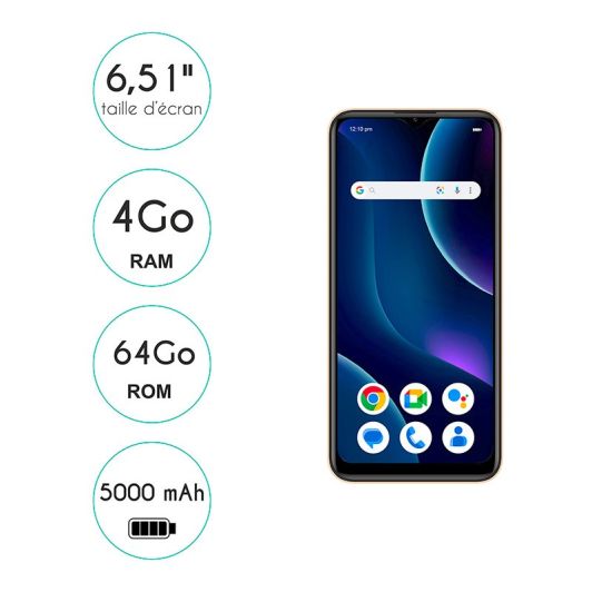 Mobiel LOGICOM COMET 64GB Gold