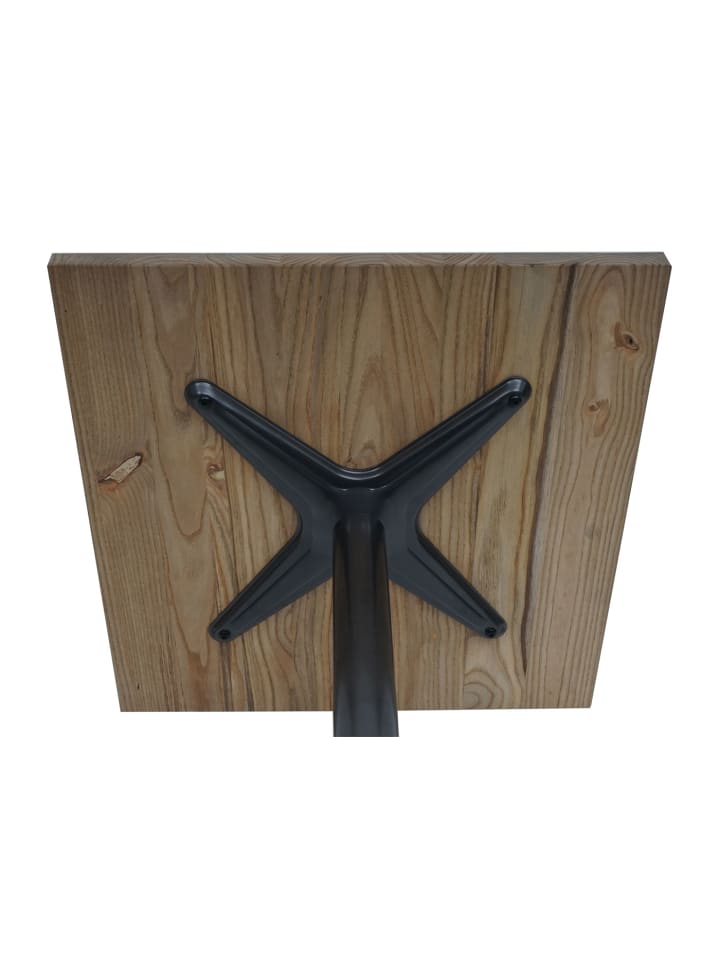 MCW Set Bistrotisch und 2x Stuhl H10d, Schwarz-grau, Tisch hellbraun günstig kaufen onesize