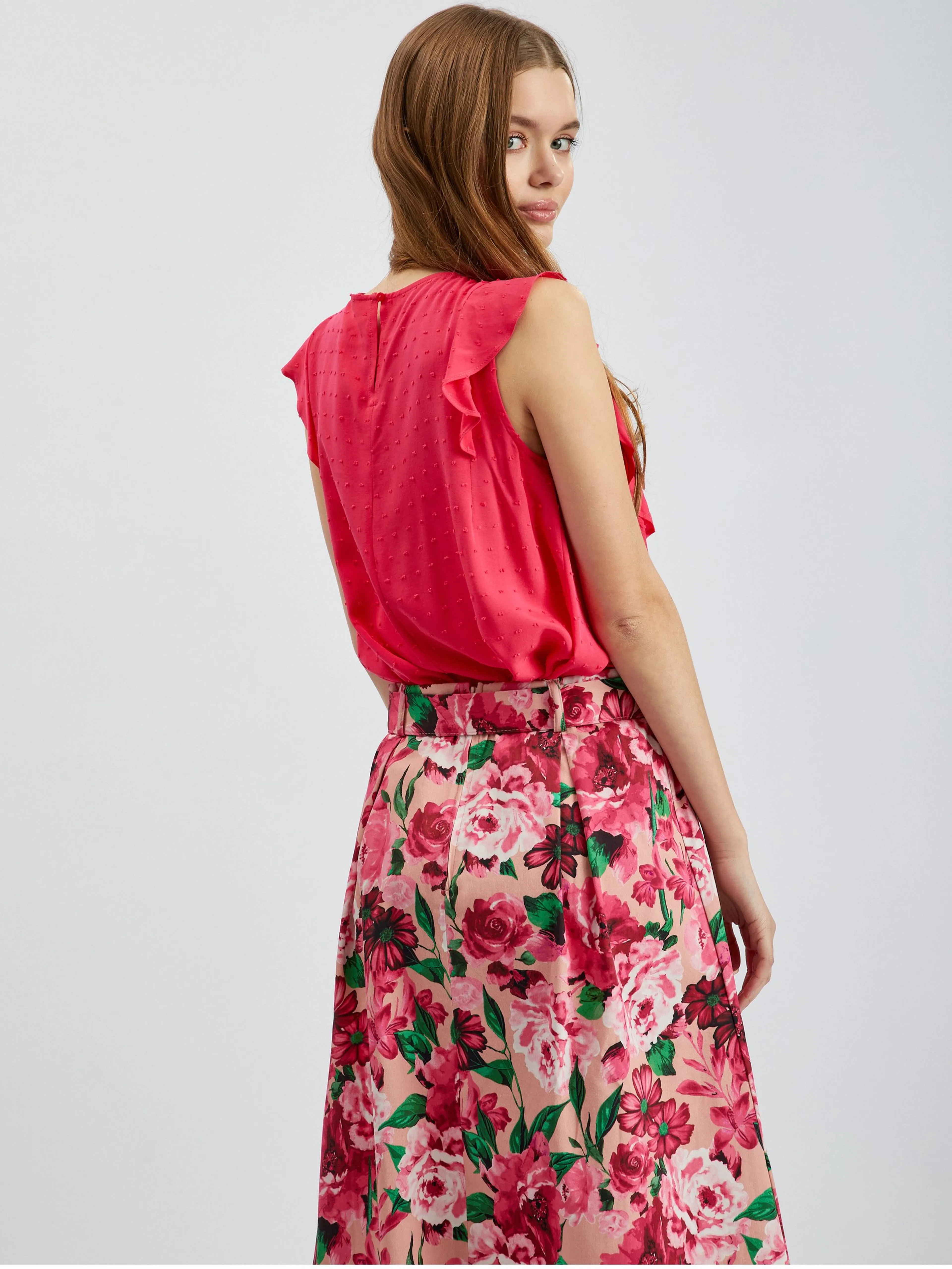 Dunkelrosa Damenbluse ORSAY