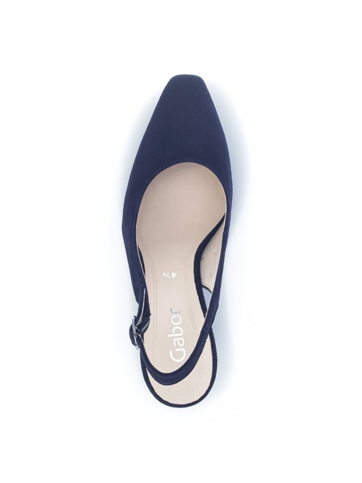 Gabor Slingpumps  in Blau günstig kaufen