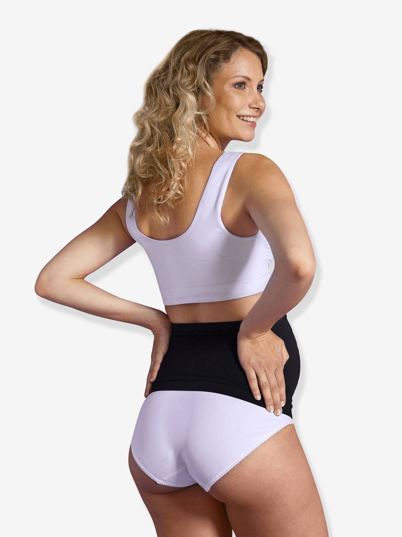 Ceinture de grossesse ventrale sans coutures CARRIWELL noir