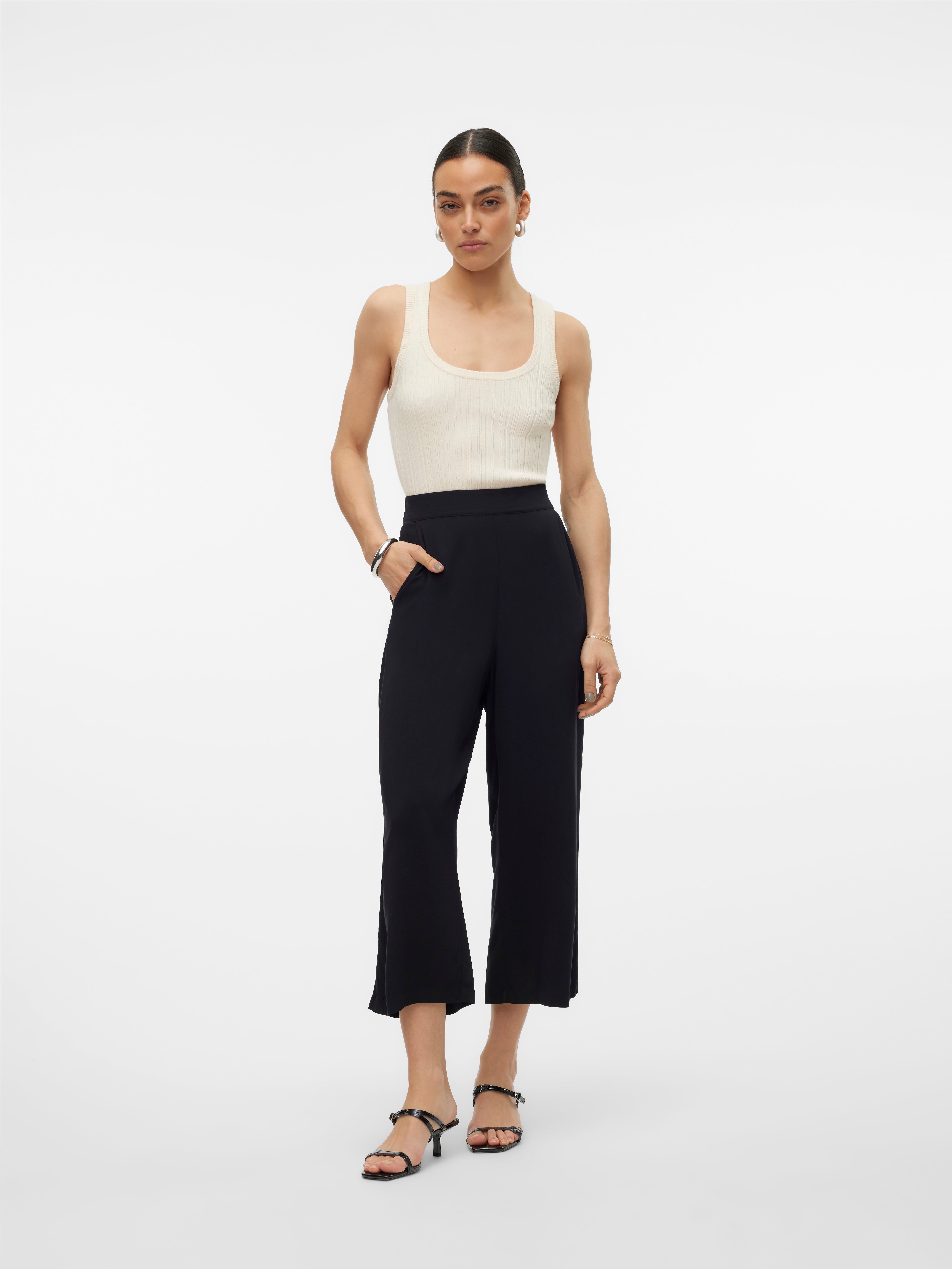 VMEASY Hohe Taille Culottehose