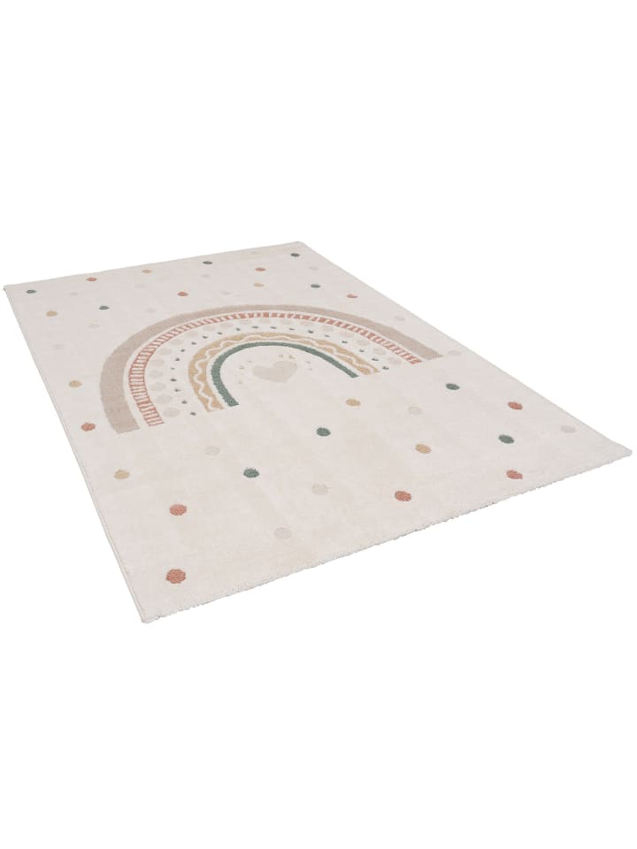 Pergamon Kinder Teppich Happy Kids in Wollweiss günstig kaufen