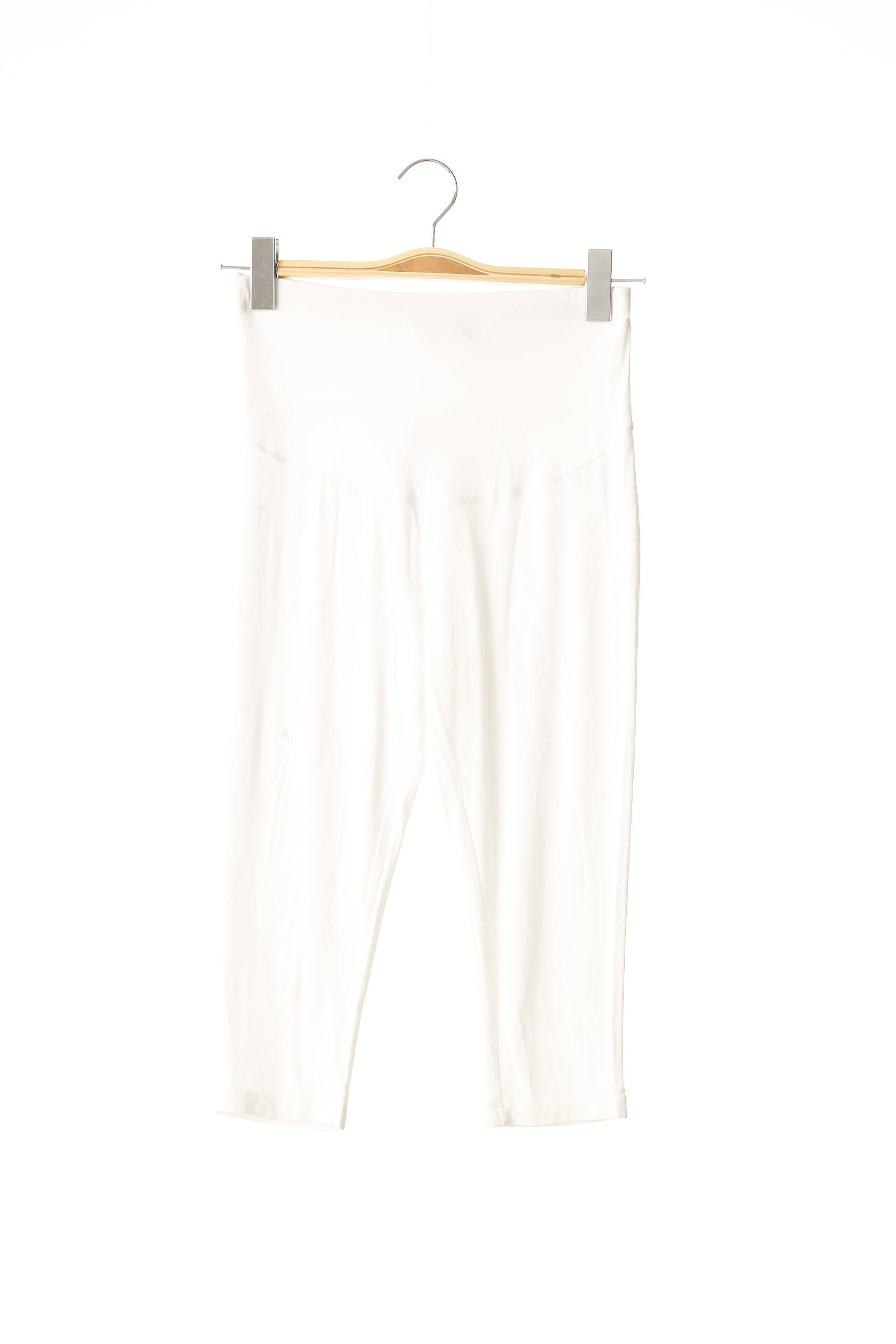Menonove Pantalons Maternite Femme couleur blanc