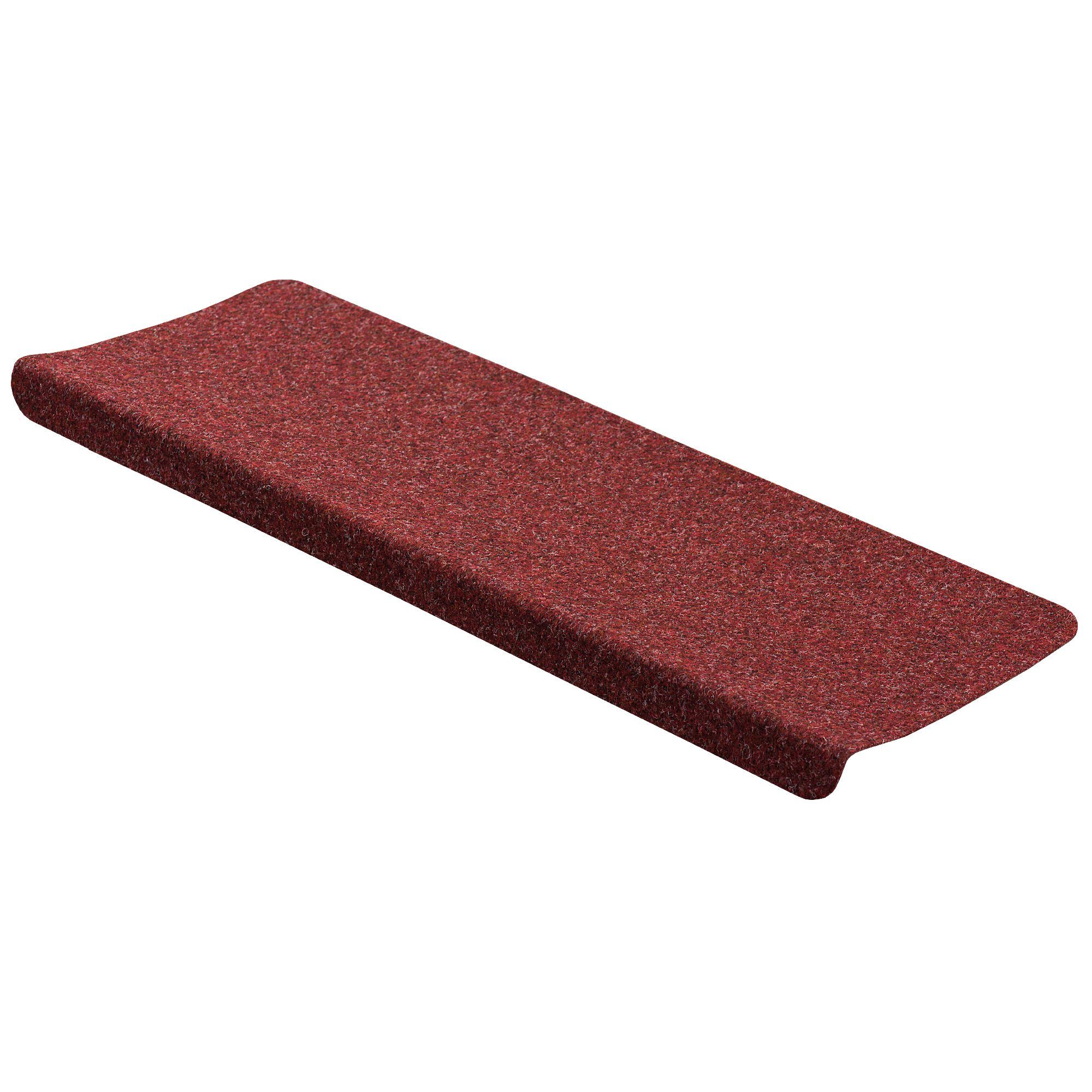 Stufenmatte Trend Nadelfilz Stufenmatte Bent 15er-Set, Pergamon, Eckig, Höhe: 8 mm