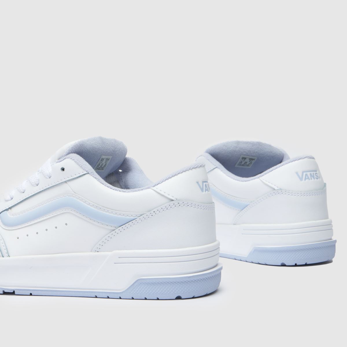 Vans hylane edzőcipők fehér és kék színben